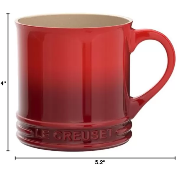 imageLe Creuset Stoneware Vancouver Mug 14 oz MarseilleCerise