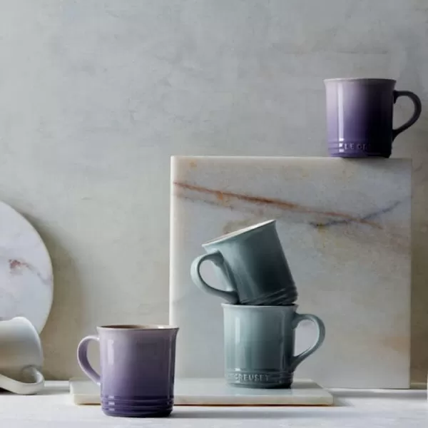 imageLe Creuset Stoneware Vancouver Mug 14 oz MarseilleSea Salt