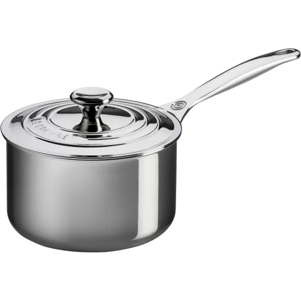 imageLe Creuset TriPly Stainless Steel 2 Quart Saucepan2 Quarts