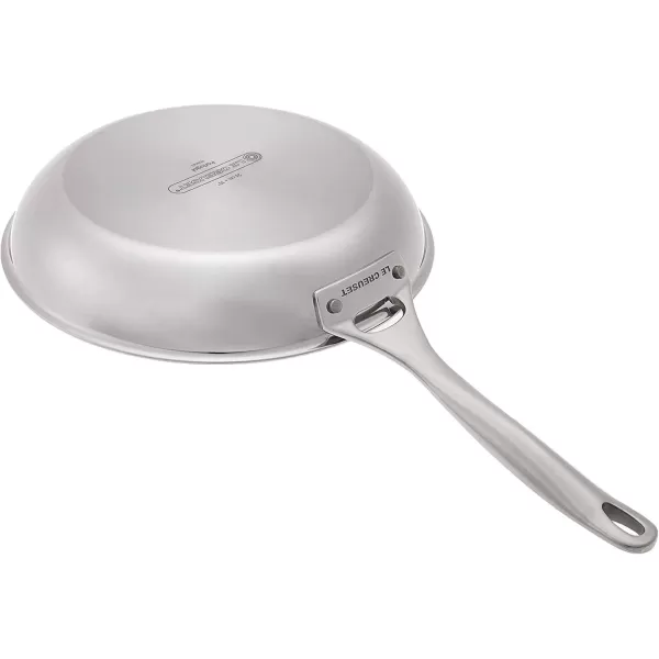 imageLe Creuset TriPly Stainless Steel 2 pc Nonstick Fry Pan Set 8quot Fry Pan ampamp 10quot Fry PanNonstick
