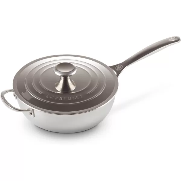 imageLe Creuset TriPly Stainless Steel 35 Quart Saucier PanNonstick