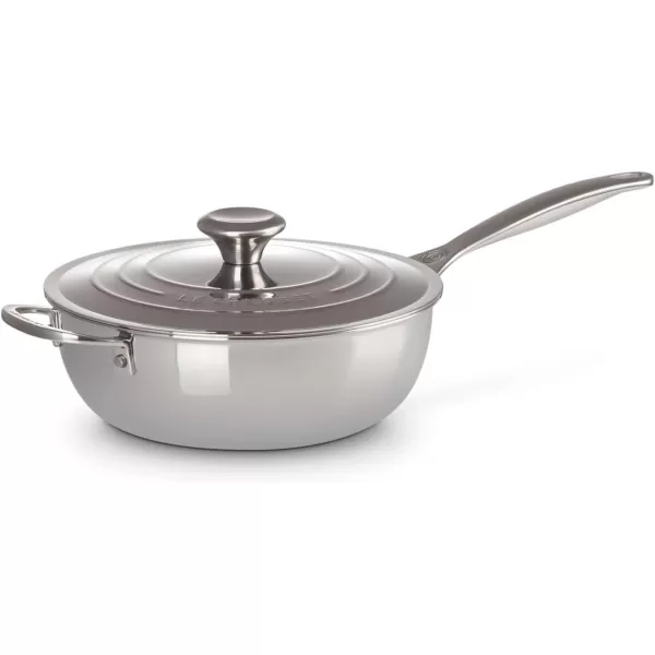 imageLe Creuset TriPly Stainless Steel 35 Quart Saucier PanNonstick