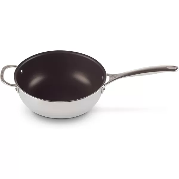 imageLe Creuset TriPly Stainless Steel 35 Quart Saucier PanNonstick