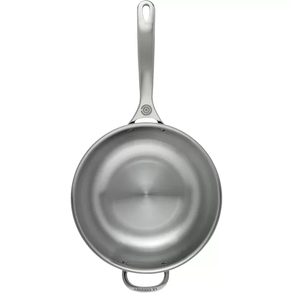 imageLe Creuset TriPly Stainless Steel 35 Quart Saucier PanStainless Steel