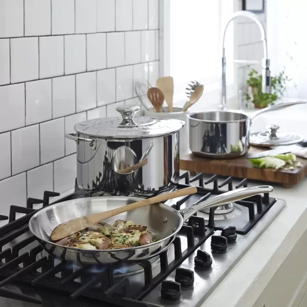 imageLe Creuset TriPly Stainless Steel 8quot Nonstick Fry PanStainless Steel