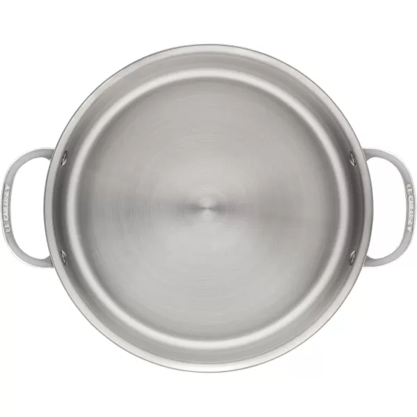 imageLe Creuset TriPly Stainless Steel Rondeau Pan 45 QuartStainless Steel
