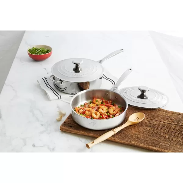 imageLe Creuset TriPly Stainless Steel Saute Pan 3 qt