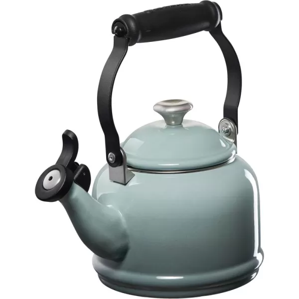 imageLe Creuset Demi Tea Kettle with Metal Finishes 17 qt Stainless SteelSea Salt