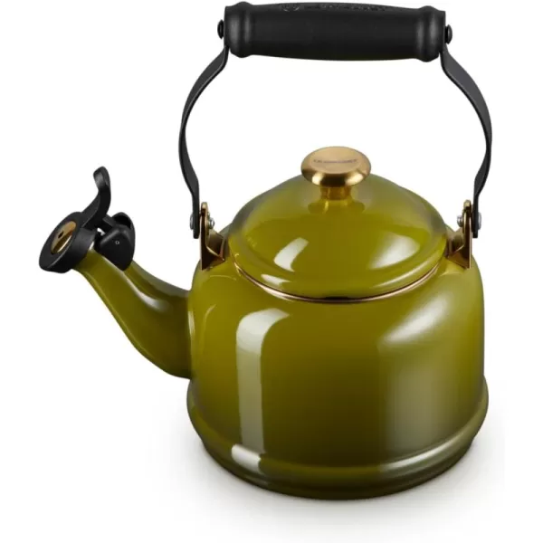 imageLe Creuset Stainless Steel Demi Tea Kettle 125 qtOlive