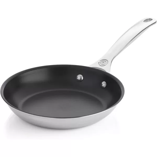 imageLe Creuset TriPly Stainless Steel 8quot Nonstick Fry PanStainless Steel