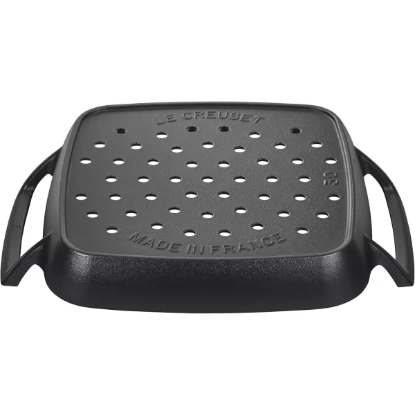 imageLe Creuset Alpine Outdoor Collection Enameled Cast Iron Skillet 10quotGrill Basket