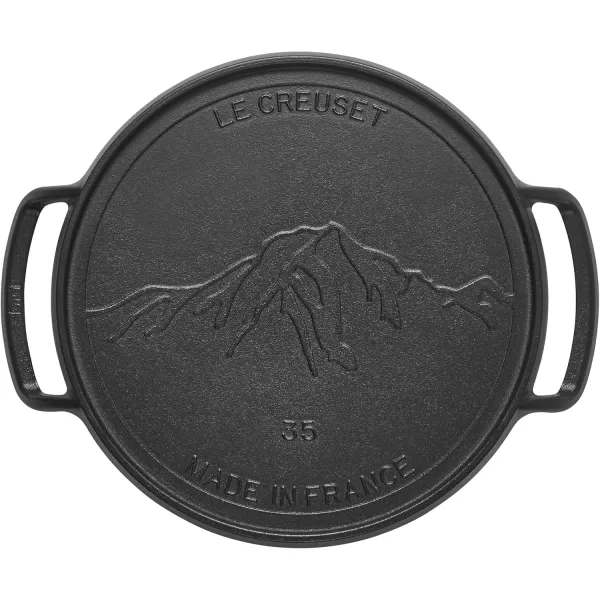 imageLe Creuset Alpine Outdoor Collection Enameled Cast Iron Skillet 10quotPizza Pan