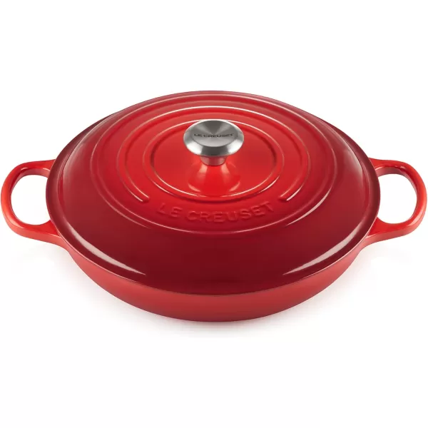 imageLe Creuset Enameled Cast Iron Signature Cookware Set 5 pc  WhiteCerise
