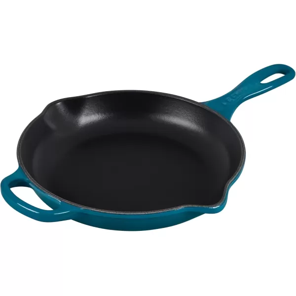 imageLe Creuset Enameled Cast Iron Signature Cookware Set 5 pc  WhiteDeep Teal