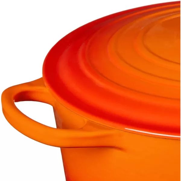 imageLe Creuset Enameled Cast Iron Signature Cookware Set 5 pc  WhiteFlame