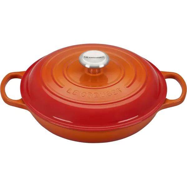 imageLe Creuset Enameled Cast Iron Signature Cookware Set 5 pc  WhiteFlame