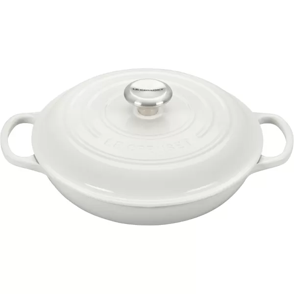 imageLe Creuset Enameled Cast Iron Signature Cookware Set 5 pc  WhiteWhite