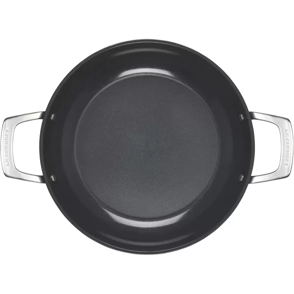 imageLe Creuset Essential Nonstick Ceramic Shallow Braiser with Glass Lid 35 qt