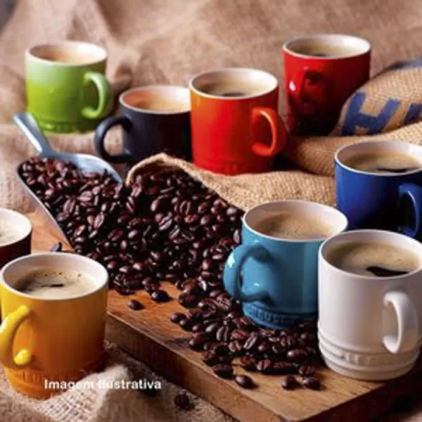 imageLe Creuset Stoneware Espresso Mug 3 oz CaribbeanCaribbean