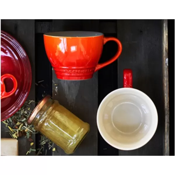 imageLe Creuset Stoneware Espresso Mug 3 oz CaribbeanCerise