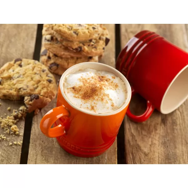 imageLe Creuset Stoneware Espresso Mug 3 oz CaribbeanFlame
