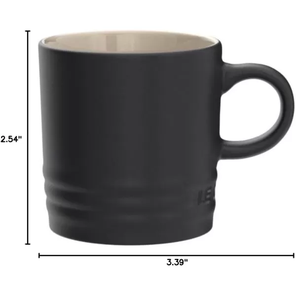 imageLe Creuset Stoneware Espresso Mug 3 oz CaribbeanLicorice