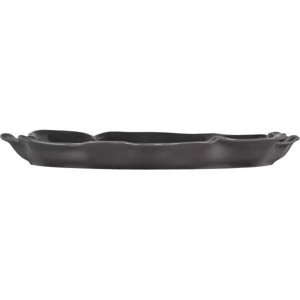 imageLe Creuset Stoneware Iris Serving Platter 14quot Sea SaltOyster