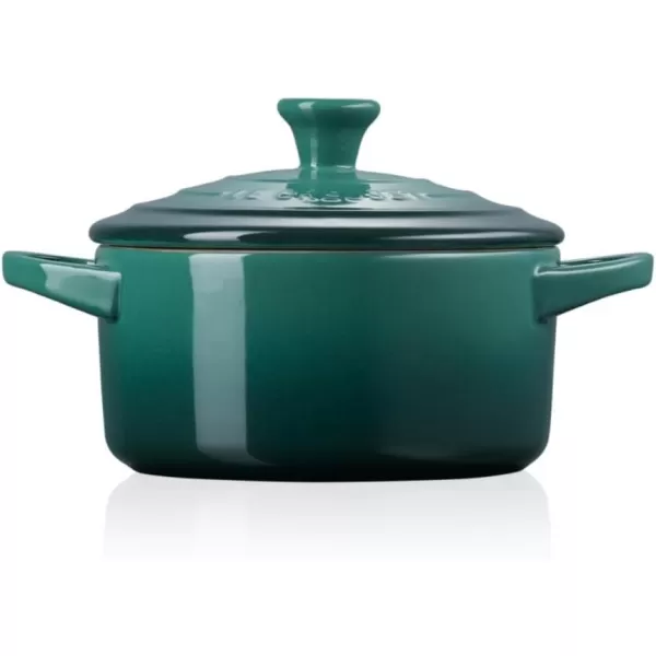 imageLe Creuset Stoneware Mini Round Cocotte 8 oz FlameArtichaut