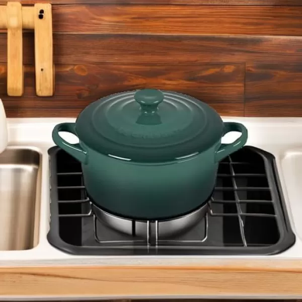 imageLe Creuset Stoneware Mini Round Cocotte 8 oz FlameArtichaut