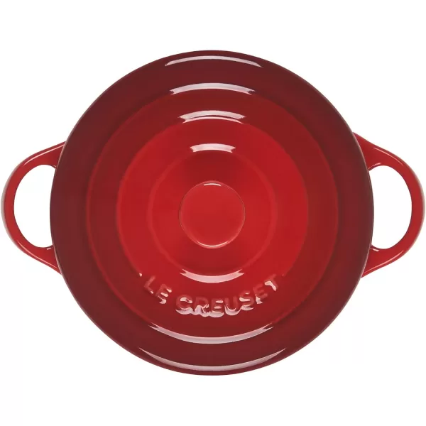 imageLe Creuset Stoneware Mini Round Cocotte 8 oz FlameCerise
