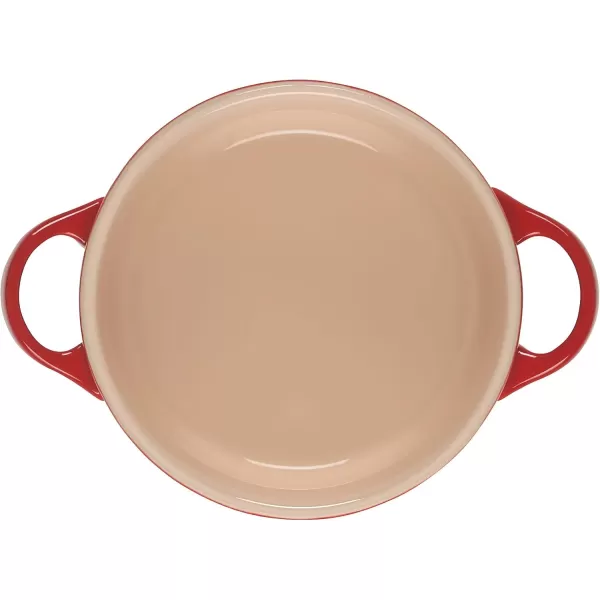imageLe Creuset Stoneware Mini Round Cocotte 8 oz FlameCerise