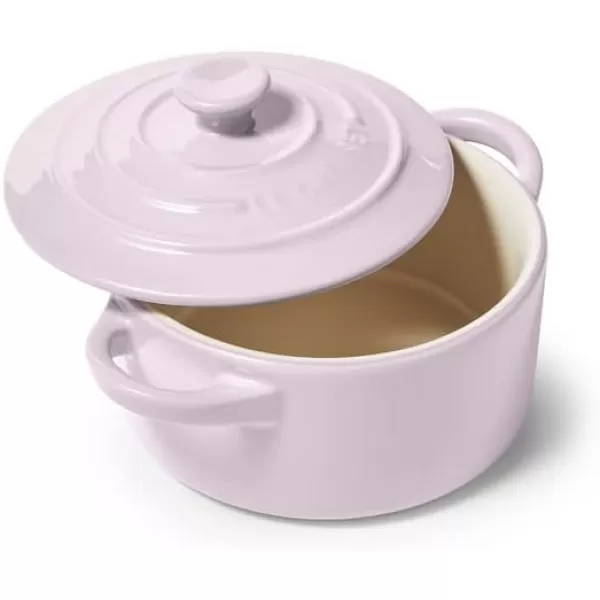 imageLe Creuset Stoneware Mini Round Cocotte 8 oz FlameFlame
