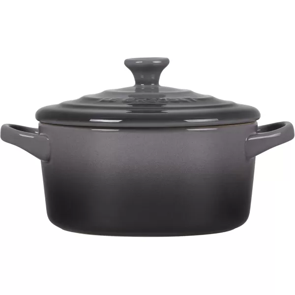 imageLe Creuset Stoneware Mini Round Cocotte 8 oz FlameOyster