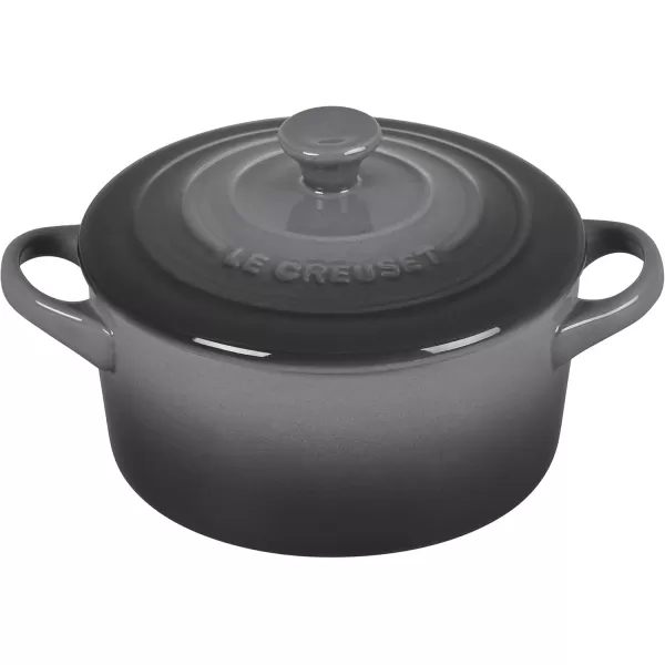 imageLe Creuset Stoneware Mini Round Cocotte 8 oz FlameOyster