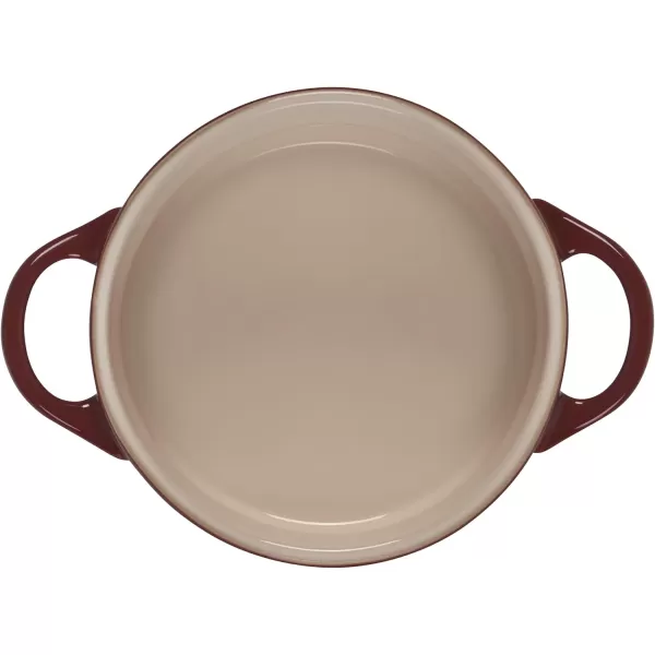 imageLe Creuset Stoneware Mini Round Cocotte 8 oz FlameRhone
