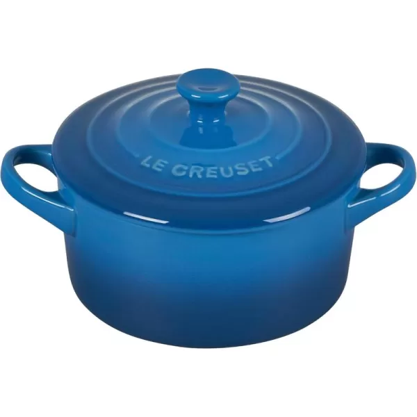 imageLe Creuset Stoneware Mini Round Cocotte 8 oz FlameMarseille