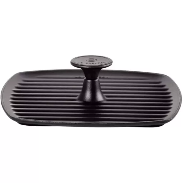 imageLe Creuset Enameled Cast Iron Panini Press 9quot Licorice