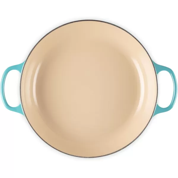imageLe Creuset Enameled Cast Iron Signature Braiser 35 qt MarbleCaribbean