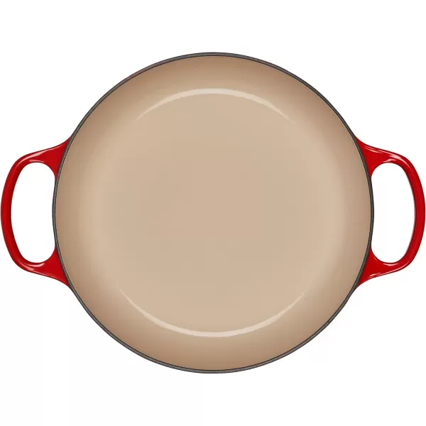 imageLe Creuset Enameled Cast Iron Signature Braiser 35 qt MarbleCerise