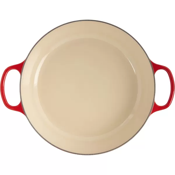 imageLe Creuset Enameled Cast Iron Signature Braiser 35 qt MarbleCerise