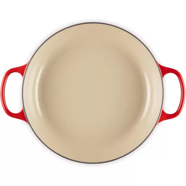imageLe Creuset Enameled Cast Iron Signature Braiser 35 qt MarbleCerise