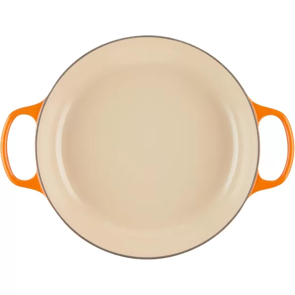 imageLe Creuset Enameled Cast Iron Signature Braiser 35 qt MarbleFlame
