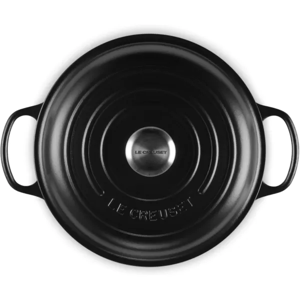 imageLe Creuset Enameled Cast Iron Signature Braiser 35 qt MarbleLicorice