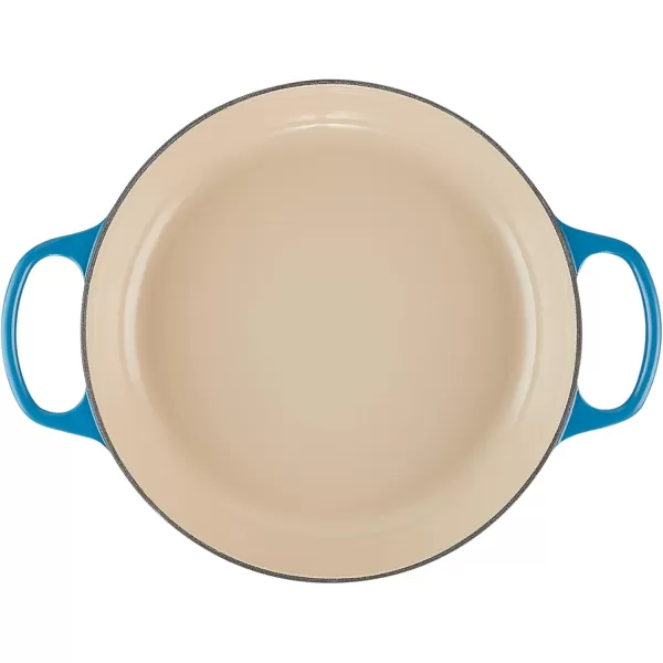 imageLe Creuset Enameled Cast Iron Signature Braiser 35 qt MarbleMarseille