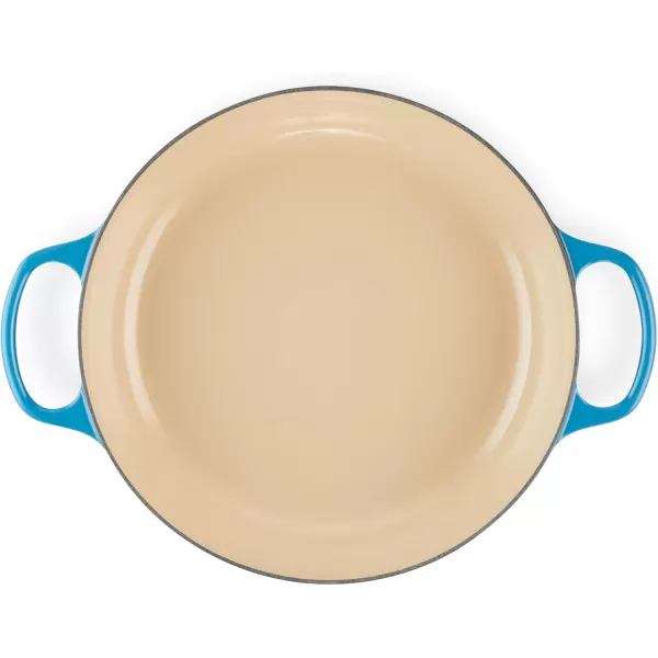 imageLe Creuset Enameled Cast Iron Signature Braiser 35 qt MarbleMarseille