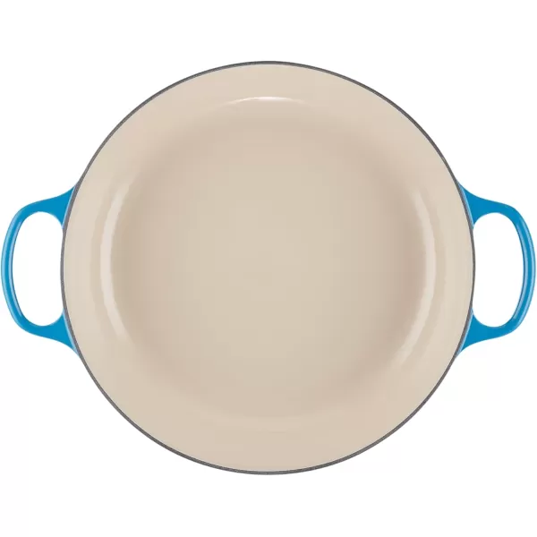imageLe Creuset Enameled Cast Iron Signature Braiser 35 qt MarbleMarseille
