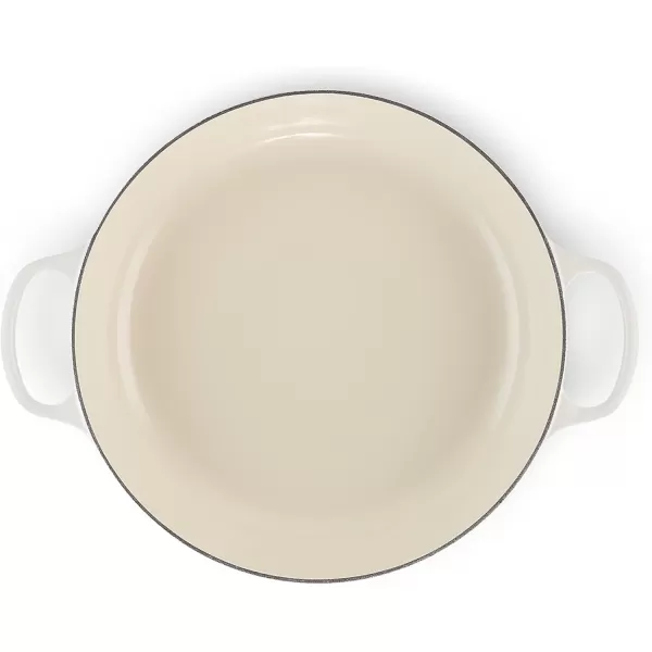imageLe Creuset Enameled Cast Iron Signature Braiser 35 qt MarbleMeringue