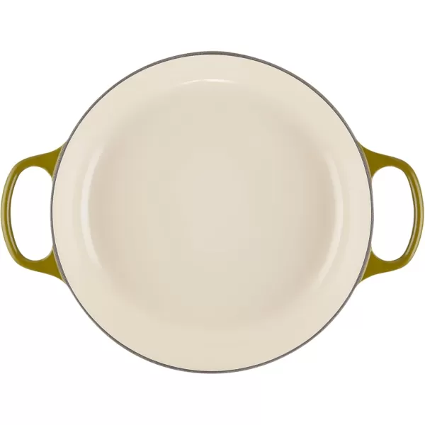 imageLe Creuset Enameled Cast Iron Signature Braiser 35 qt MarbleOlive
