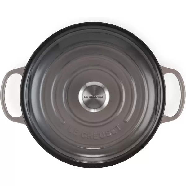 imageLe Creuset Enameled Cast Iron Signature Braiser 35 qt MarbleOyster