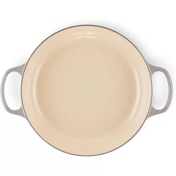 imageLe Creuset Enameled Cast Iron Signature Braiser 35 qt MarbleOyster